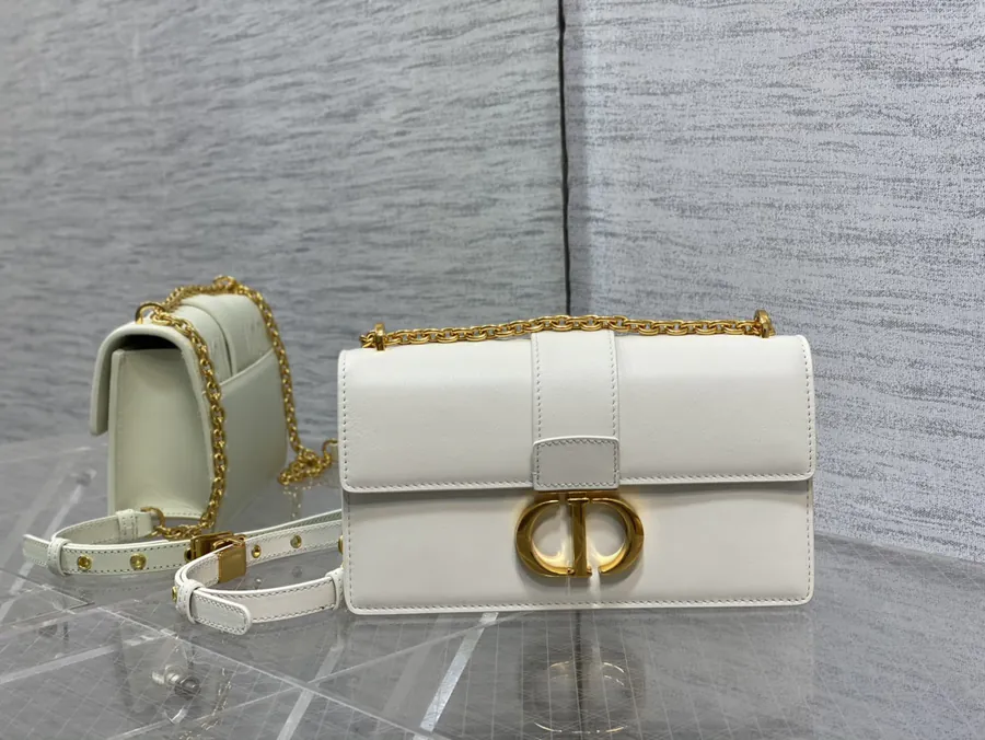 Montaigne 30 Mini Classic Design with Letter Lock and Chain Strap