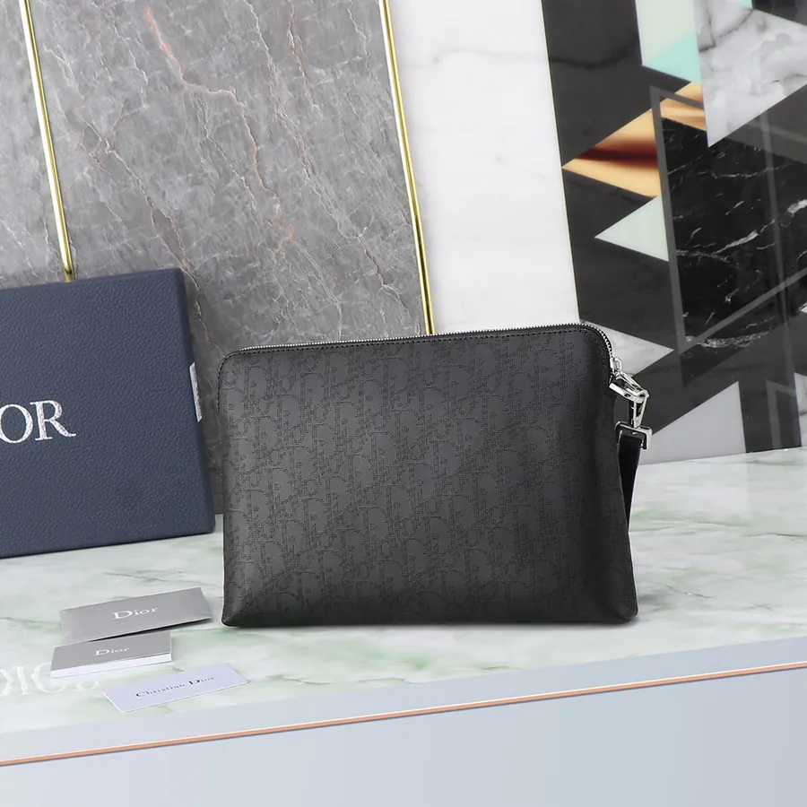 AND SHAWN Handbag Black Laser Leather