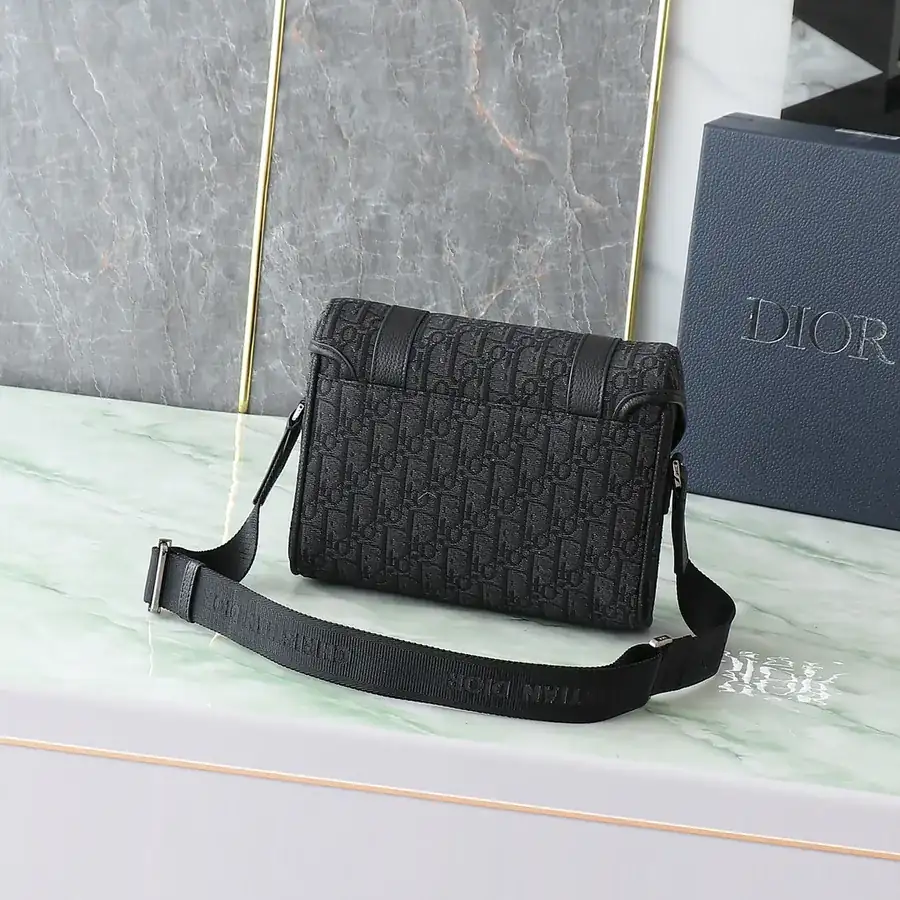 Hit The Road Flip Top Briefcase in Black Grained Calfskin