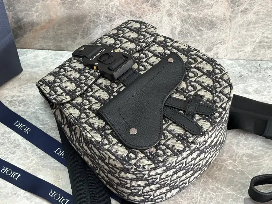 Christian Dior Saddle Double Shoulder Bag