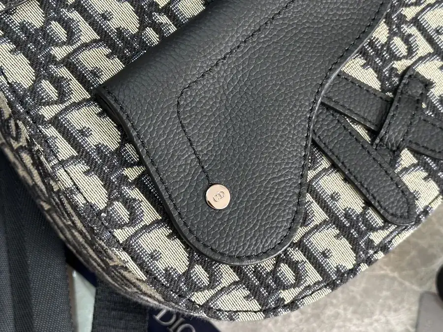 Christian Dior Saddle Double Shoulder Bag