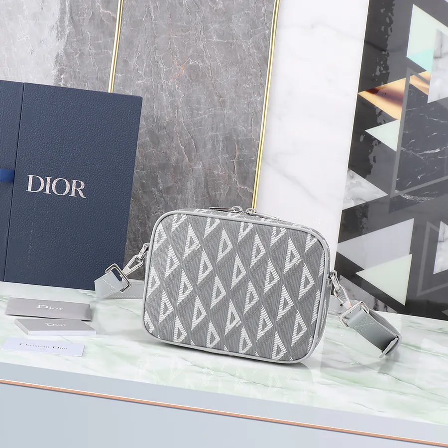 Marc Bohan Diamond Messenger Bag Small Size, Premium Quality