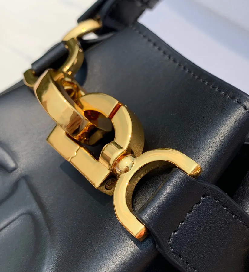 CEST Full Leather Bucket Bag Mini Size