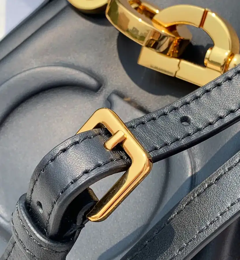CEST Full Leather Bucket Bag Mini Size