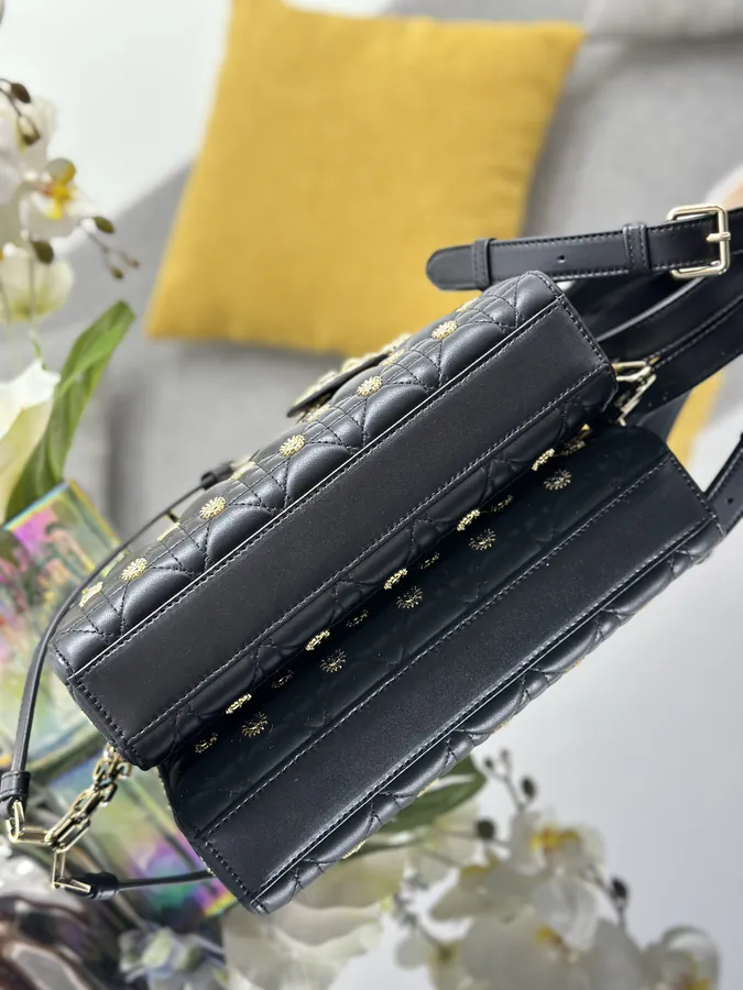 Lady D Joy Crossbody with Gold Sun Studs