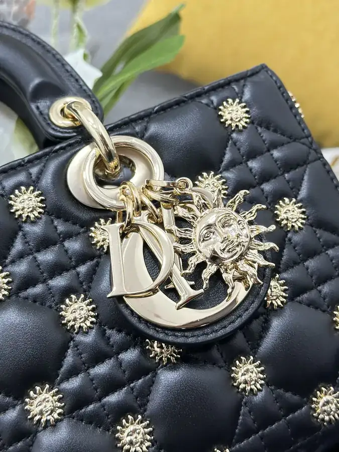 Lady D Joy Crossbody with Gold Sun Studs