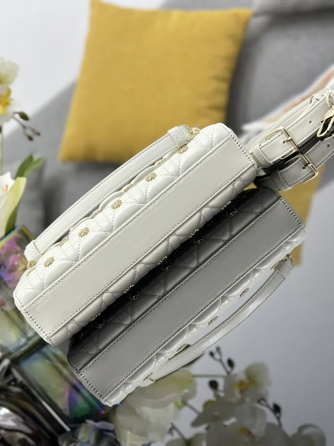 Lady D Joy Crossbody with Gold Sun Studs