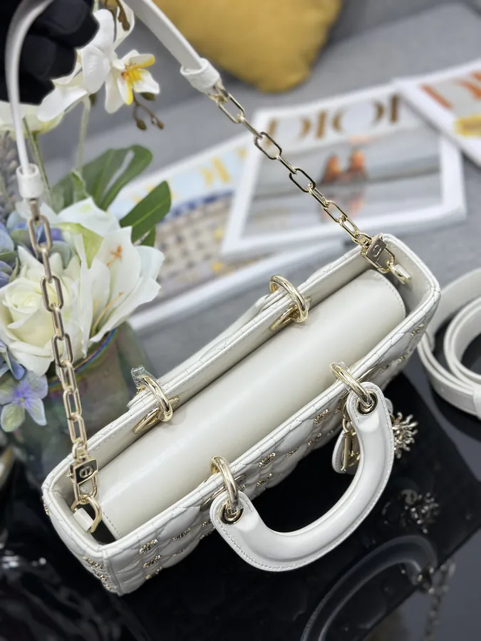 Lady D Joy Crossbody with Gold Sun Studs