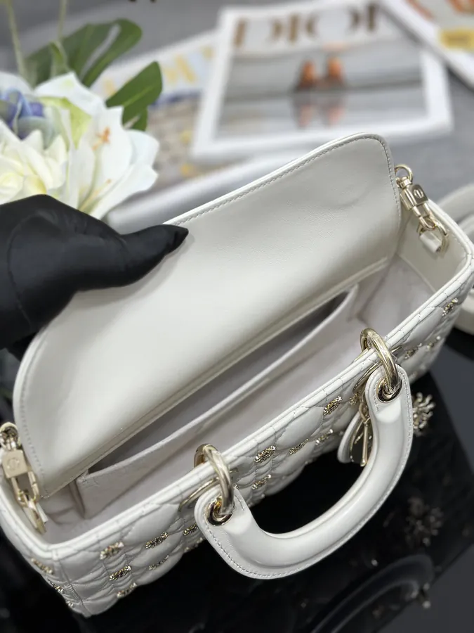 Lady D Joy Crossbody with Gold Sun Studs