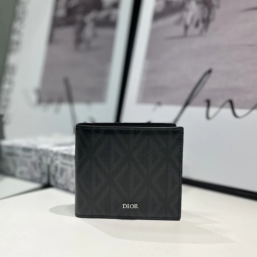 Marc Bohan Wallet with Diamond Pattern