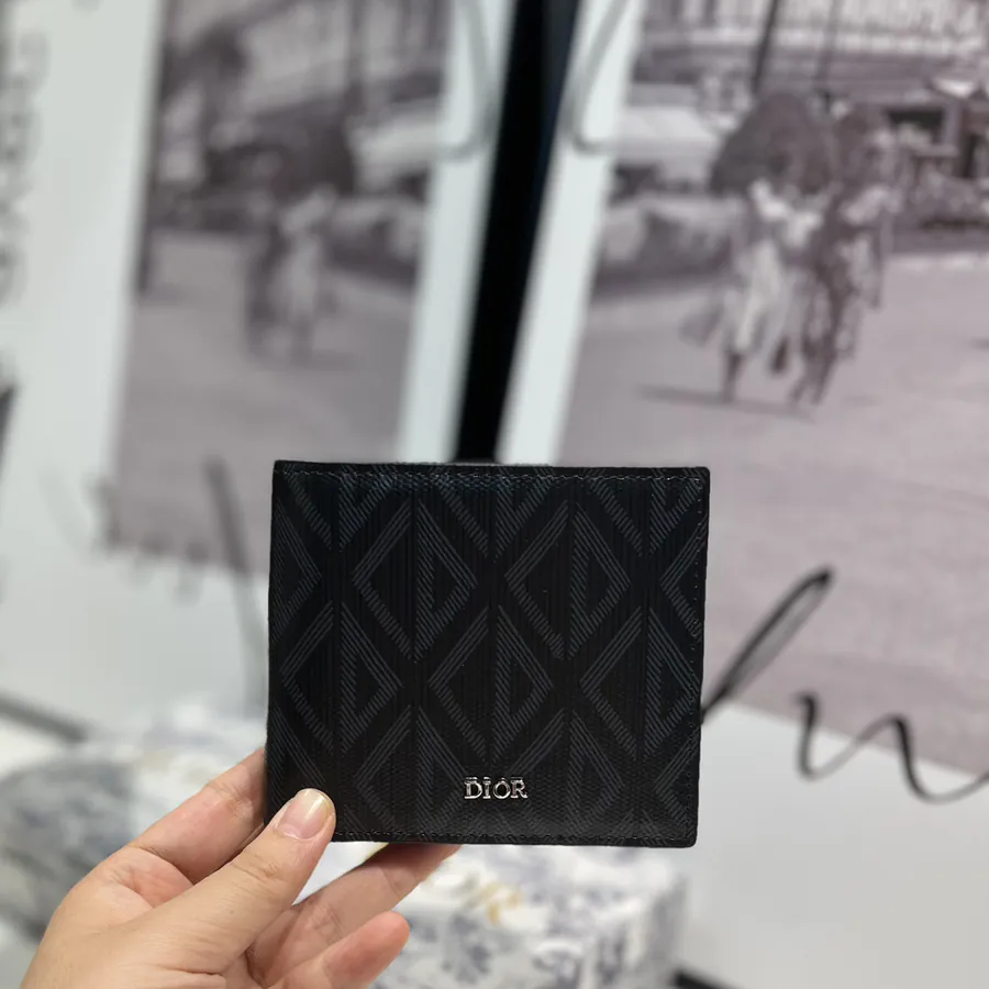 Marc Bohan Wallet with Diamond Pattern