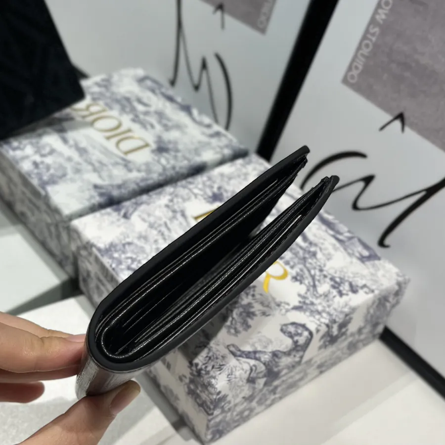 Marc Bohan Wallet with Diamond Pattern