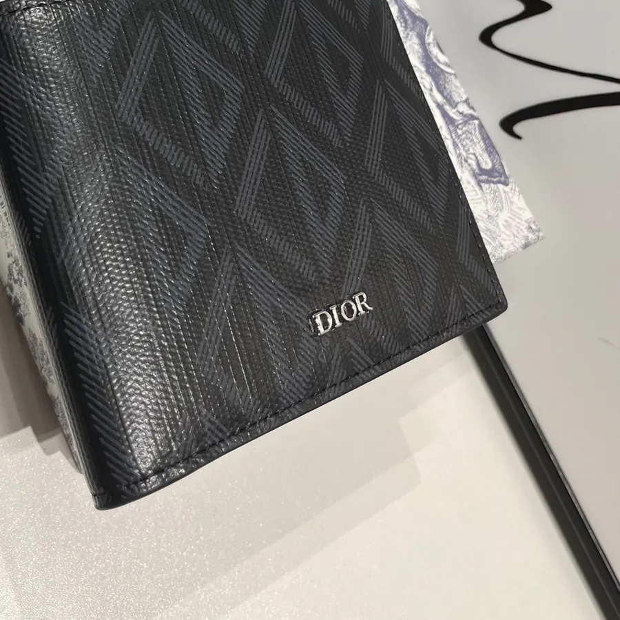 Marc Bohan Wallet with Diamond Pattern