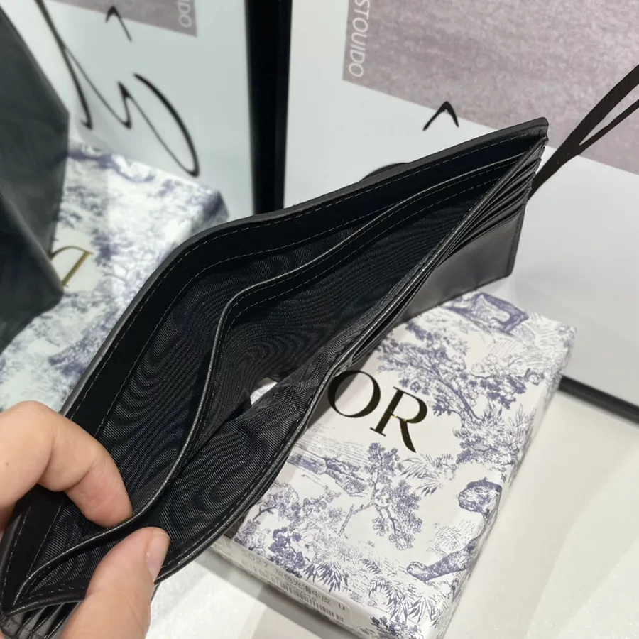 Marc Bohan Wallet with Diamond Pattern