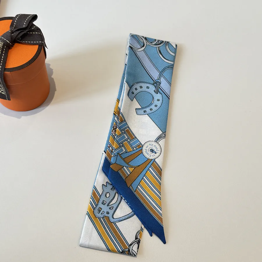 H Home New Scarf Luxury and Symbolic, 100% Heavyweight Silk Taffeta