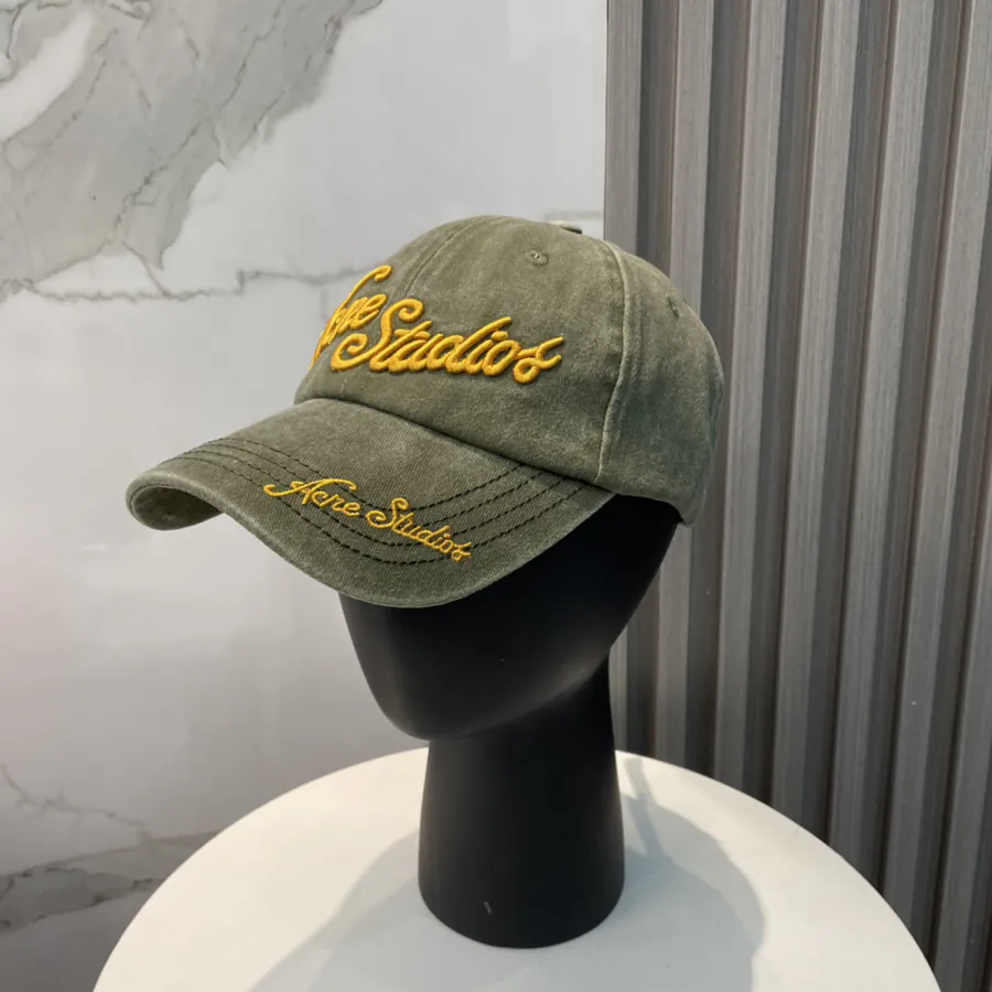 ACne Streetwear Baseball Cap with Lettering