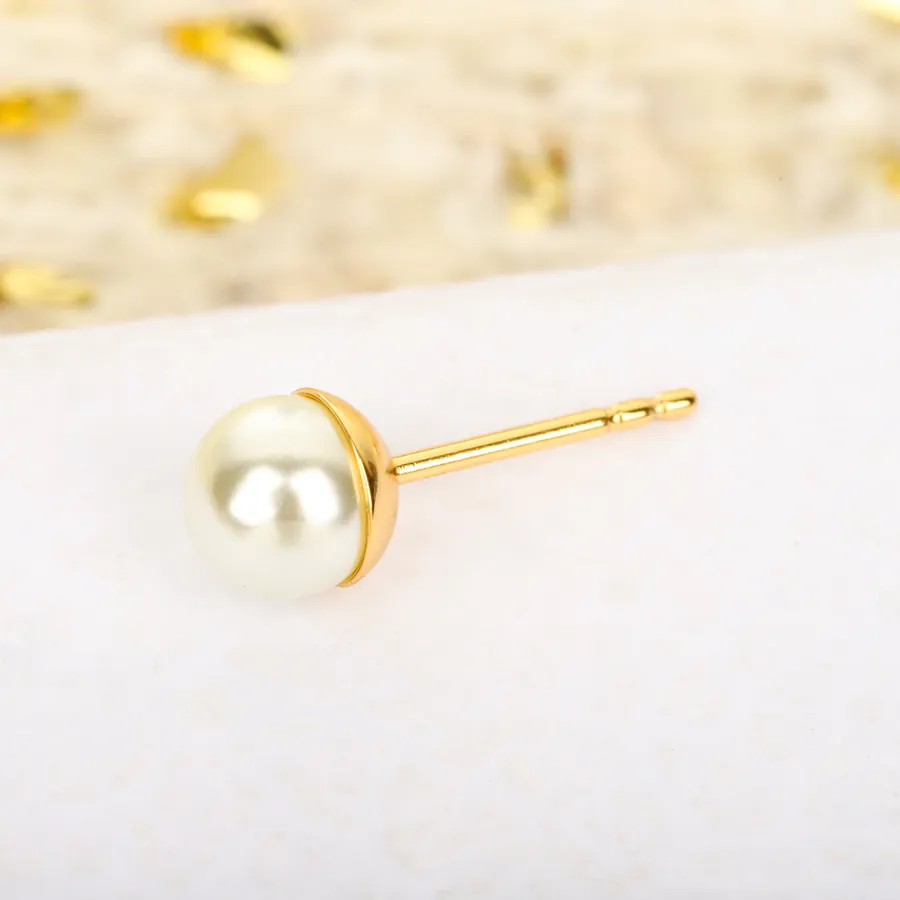 D!or 25 Star shaped Pearl Earrings