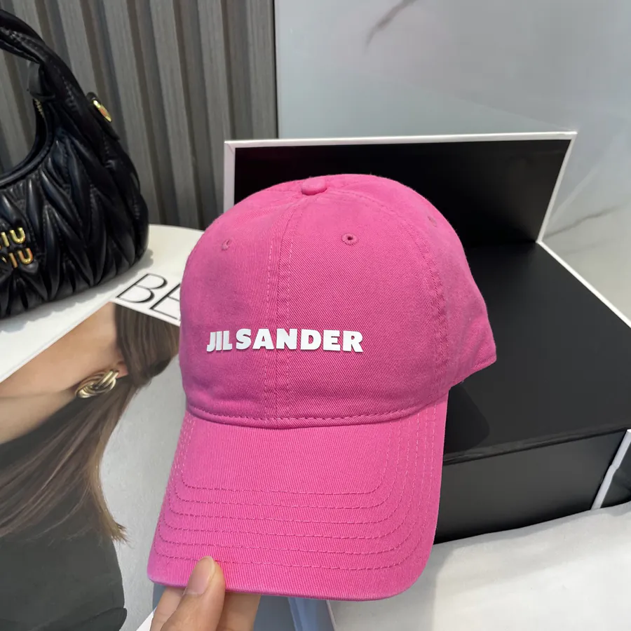 JIL SANDER New Baseball Cap with Lettering