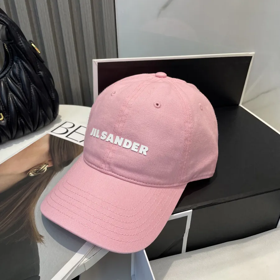 JIL SANDER New Baseball Cap with Lettering