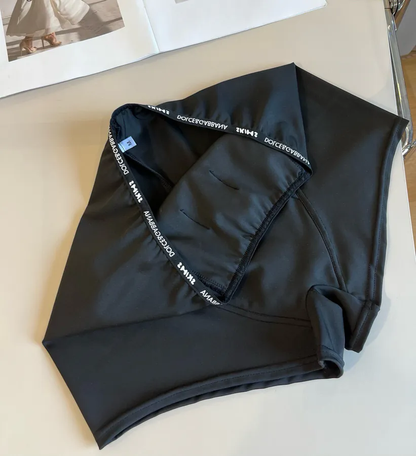 D&G New Split Strap Bag Black and White