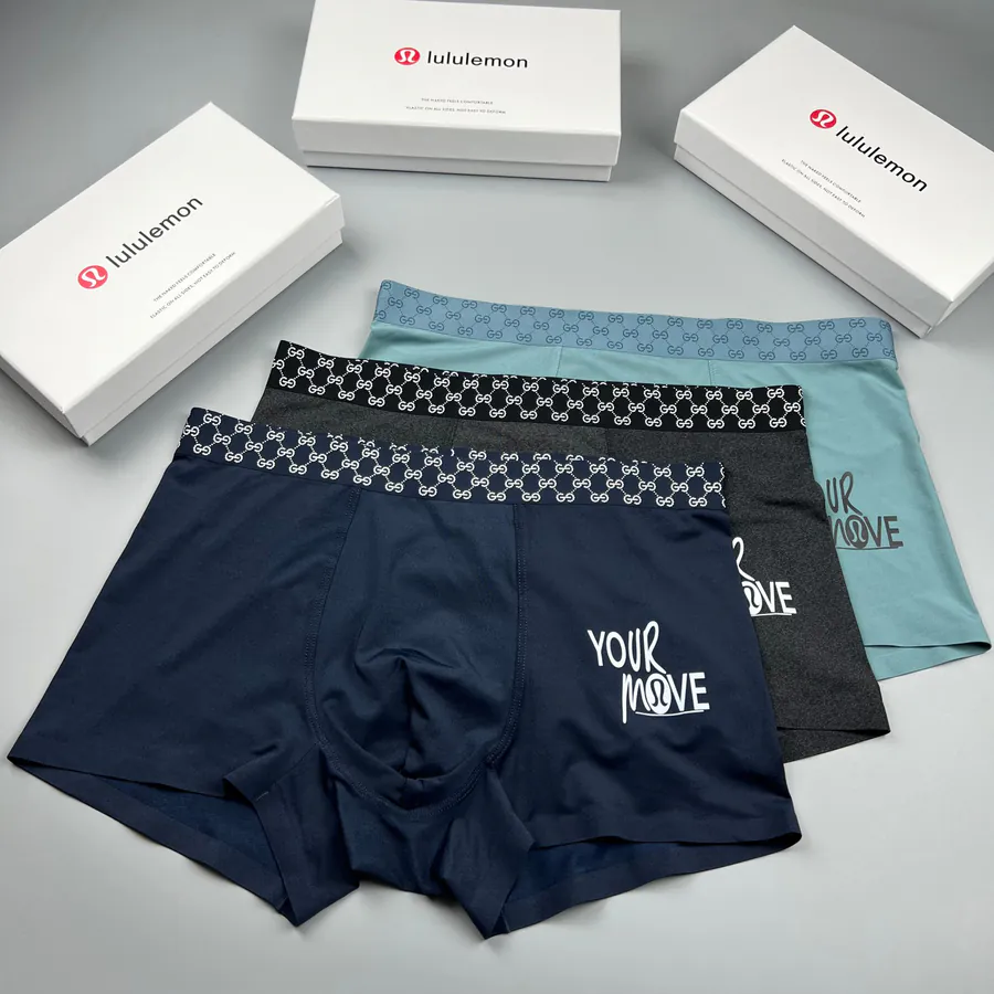 Lululemon Men's Premium Boxer Brief Set Lightweight and Breathable