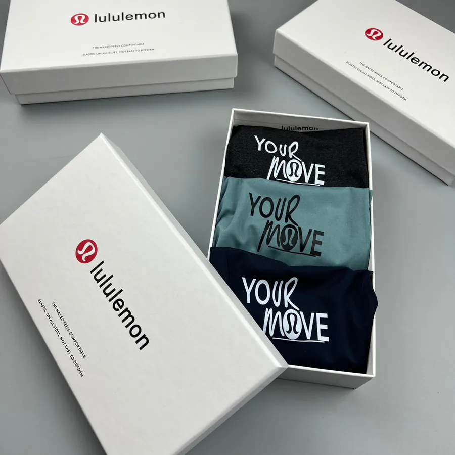Lululemon Men's Premium Boxer Brief Set Lightweight and Breathable
