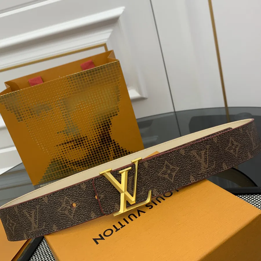 Pharrell Williams New Steamer Monogram Leather Belt
