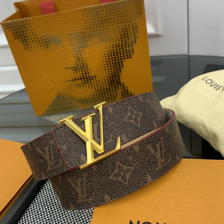 Pharrell Williams New Steamer Monogram Leather Belt