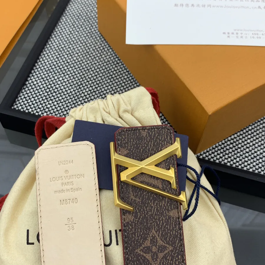 Pharrell Williams New Steamer Monogram Leather Belt