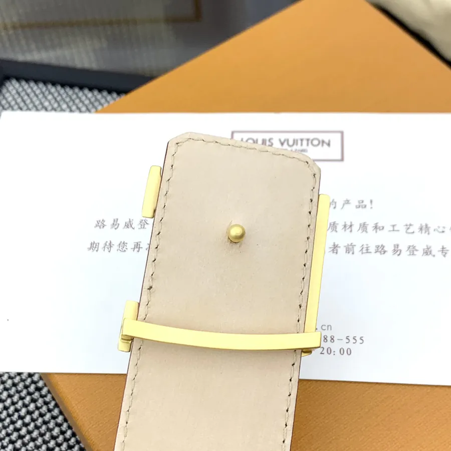 Pharrell Williams New Steamer Monogram Leather Belt