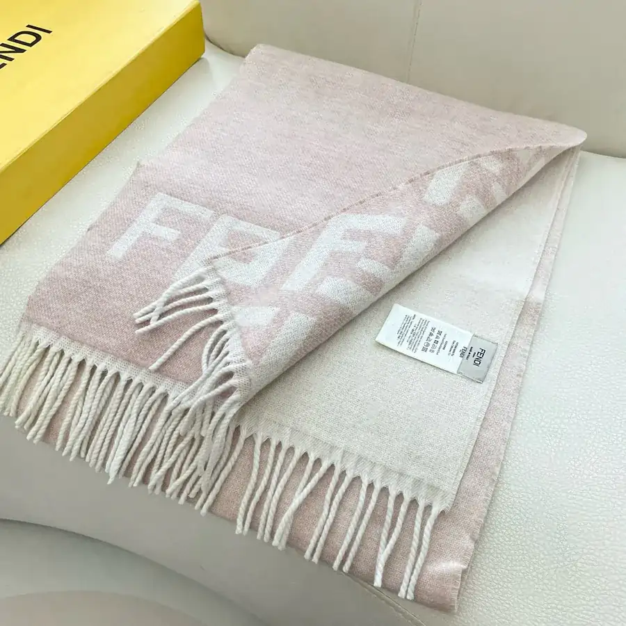 FF Latest Launch Double Sided Double Color Jacquard Gradient Scarf