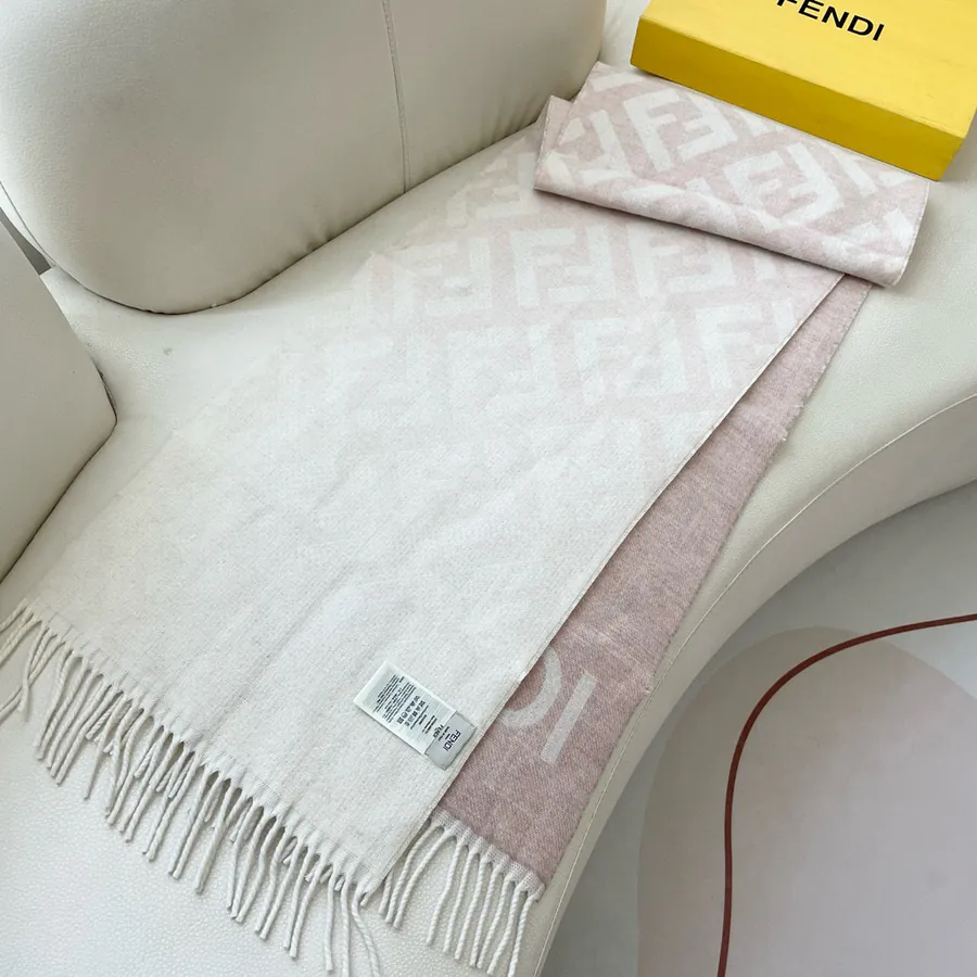 FF Latest Launch Double Sided Double Color Jacquard Gradient Scarf