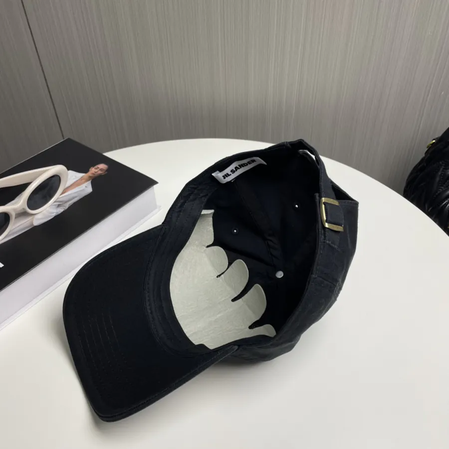 Jil Sander Baseball Cap with Lettering