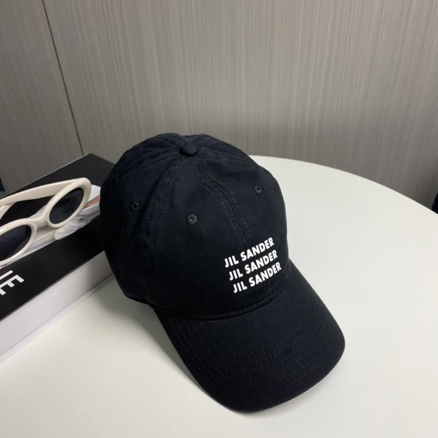 Jil Sander Baseball Cap with Lettering