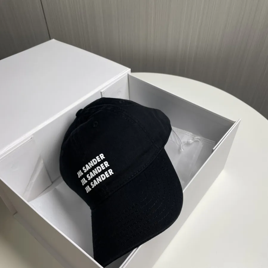 Jil Sander Baseball Cap with Lettering