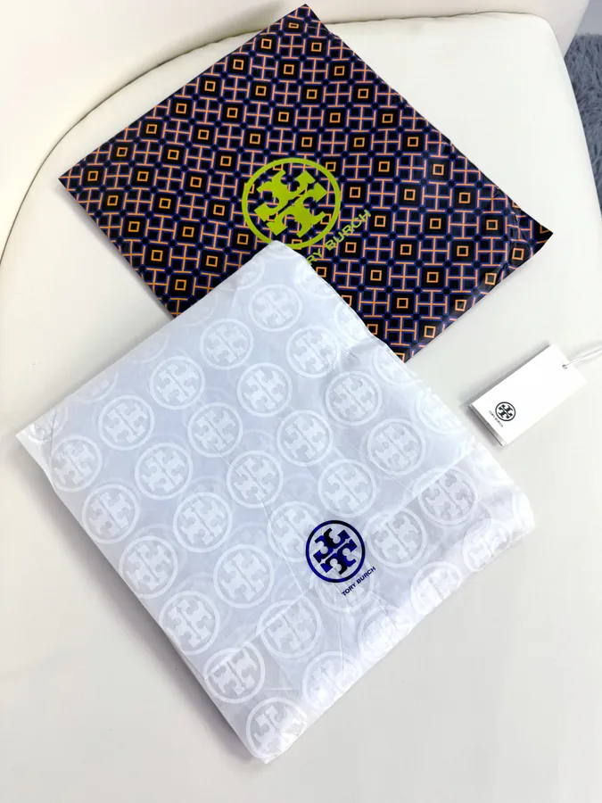 Tory Burch Embroidered Scarf Window Custom Design