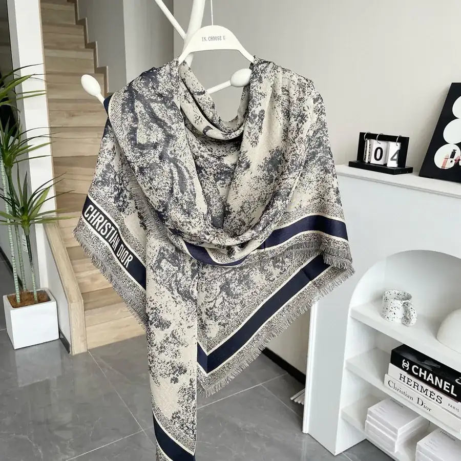 D Home Animal Print Scarf