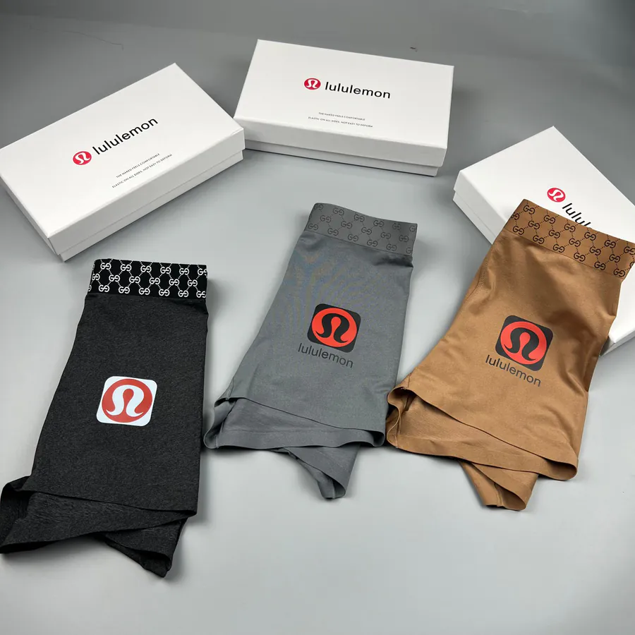 Lululemon Men's Premium Boxer Brief Set Lightweight and Breathable