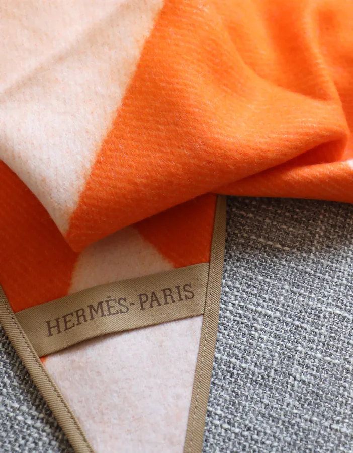 H House Unique Rhombus Cashmere Scarf