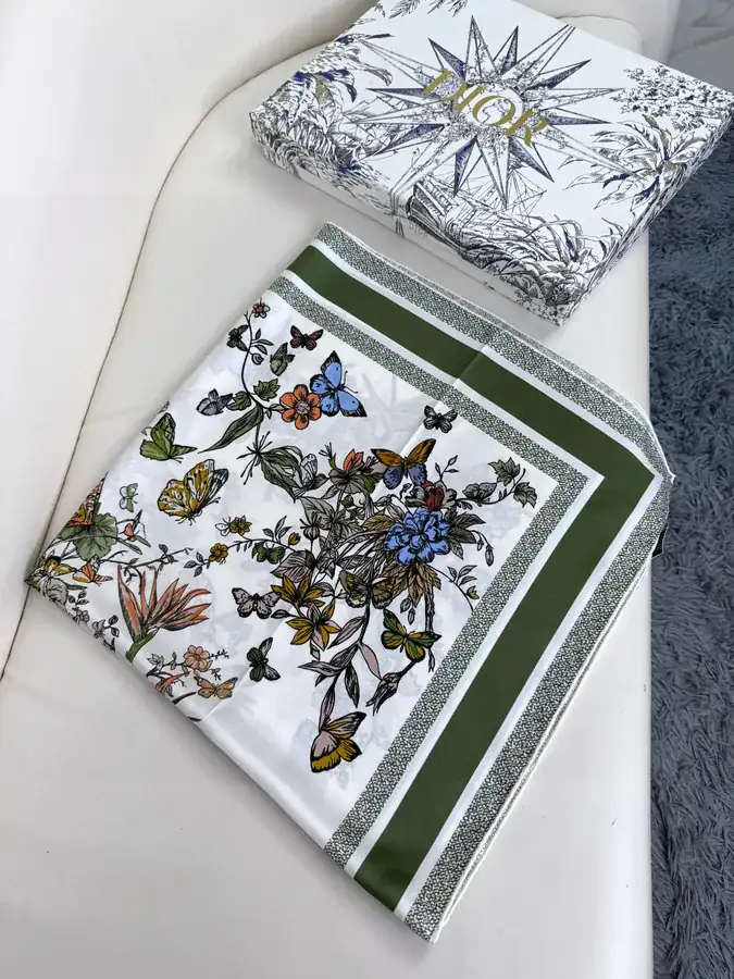 Mexico Flower Print Scarf