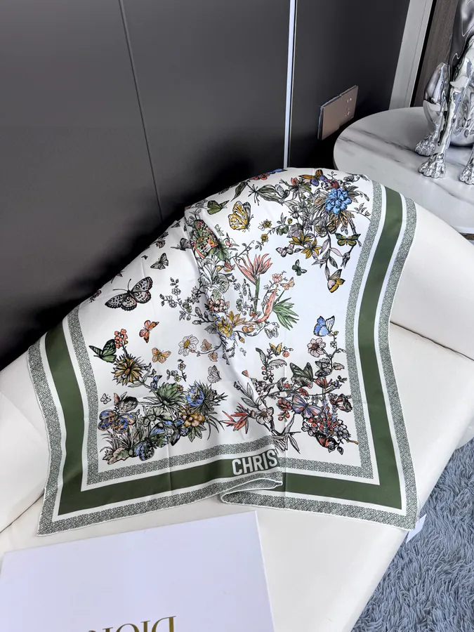 Mexico Flower Print Scarf