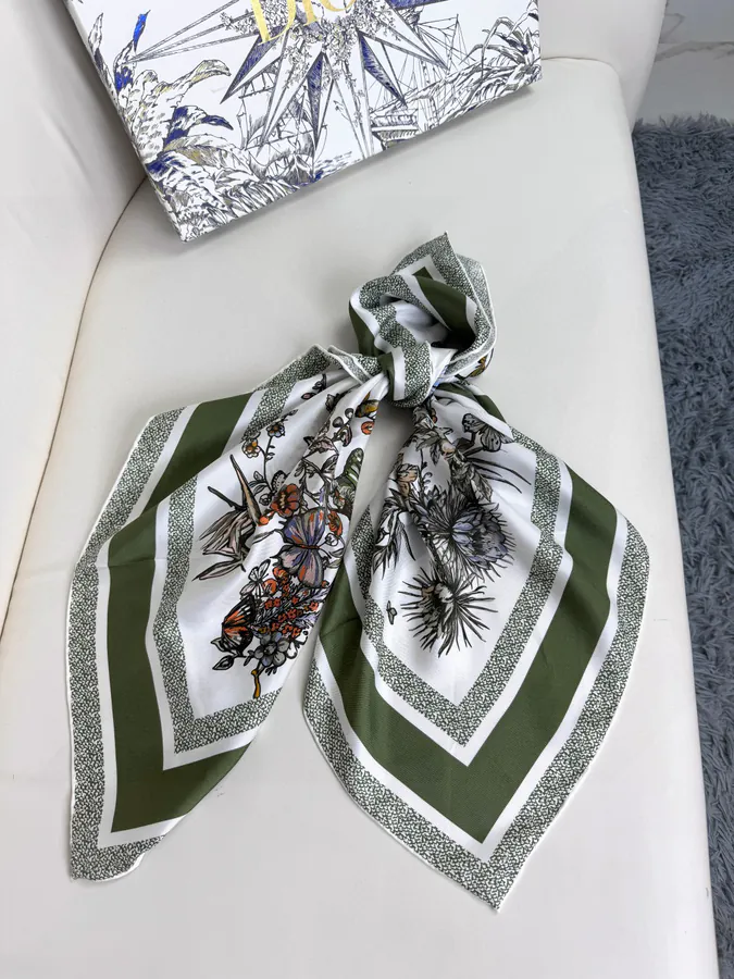 Mexico Flower Print Scarf