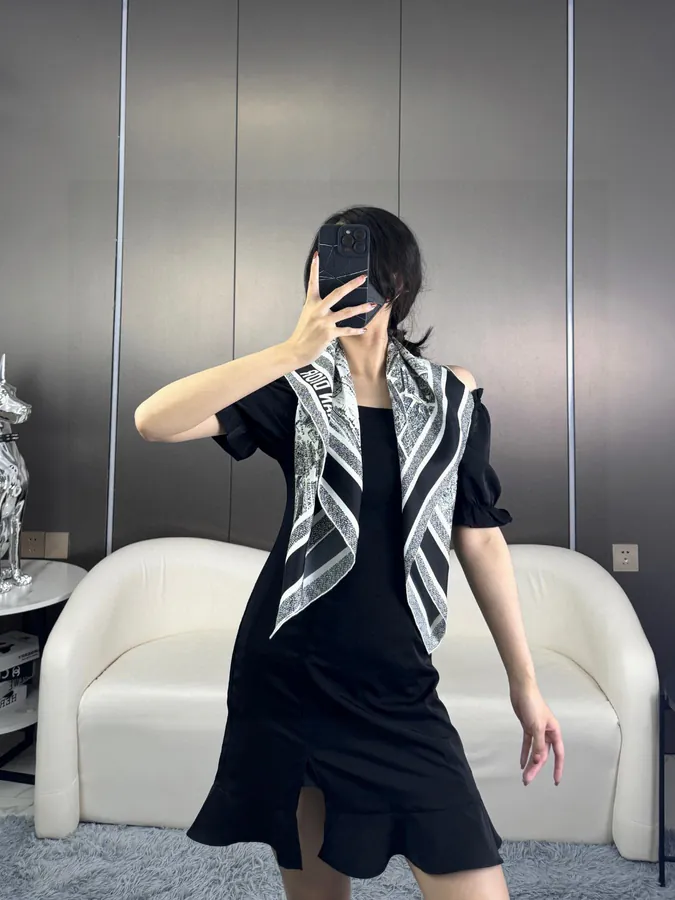 Paris Map Silk Scarf