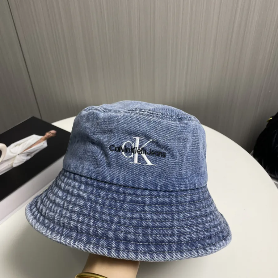Cain Klein Embroidered Logo Fisherman Hat