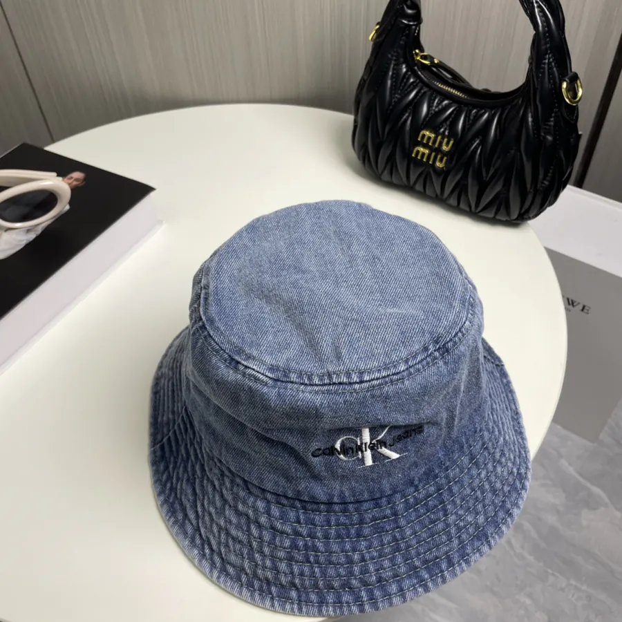 Cain Klein Embroidered Logo Fisherman Hat