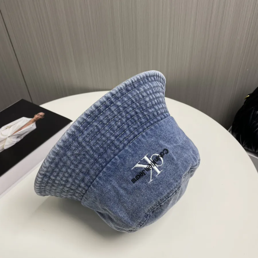 Cain Klein Embroidered Logo Fisherman Hat