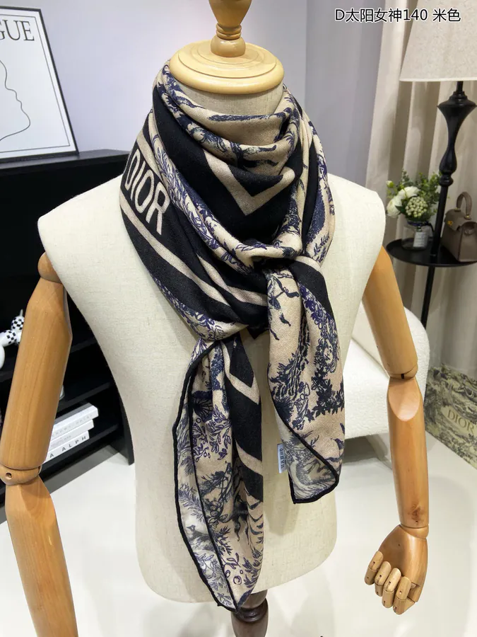 D Sun Goddess 140 Square Scarf Premium Quality