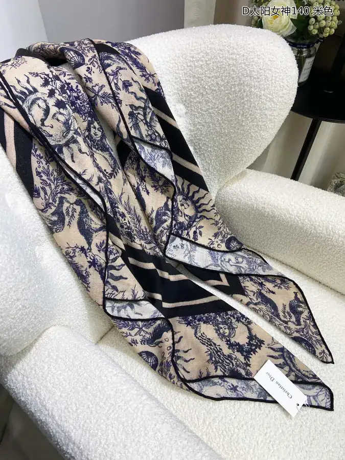 D Sun Goddess 140 Square Scarf Premium Quality