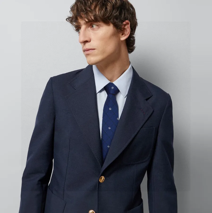 P60 G Family New Mens Tie [Double G Pattern Tie]