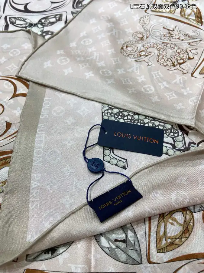 Precious Dragon Double Sided Double Color Silk Scarf